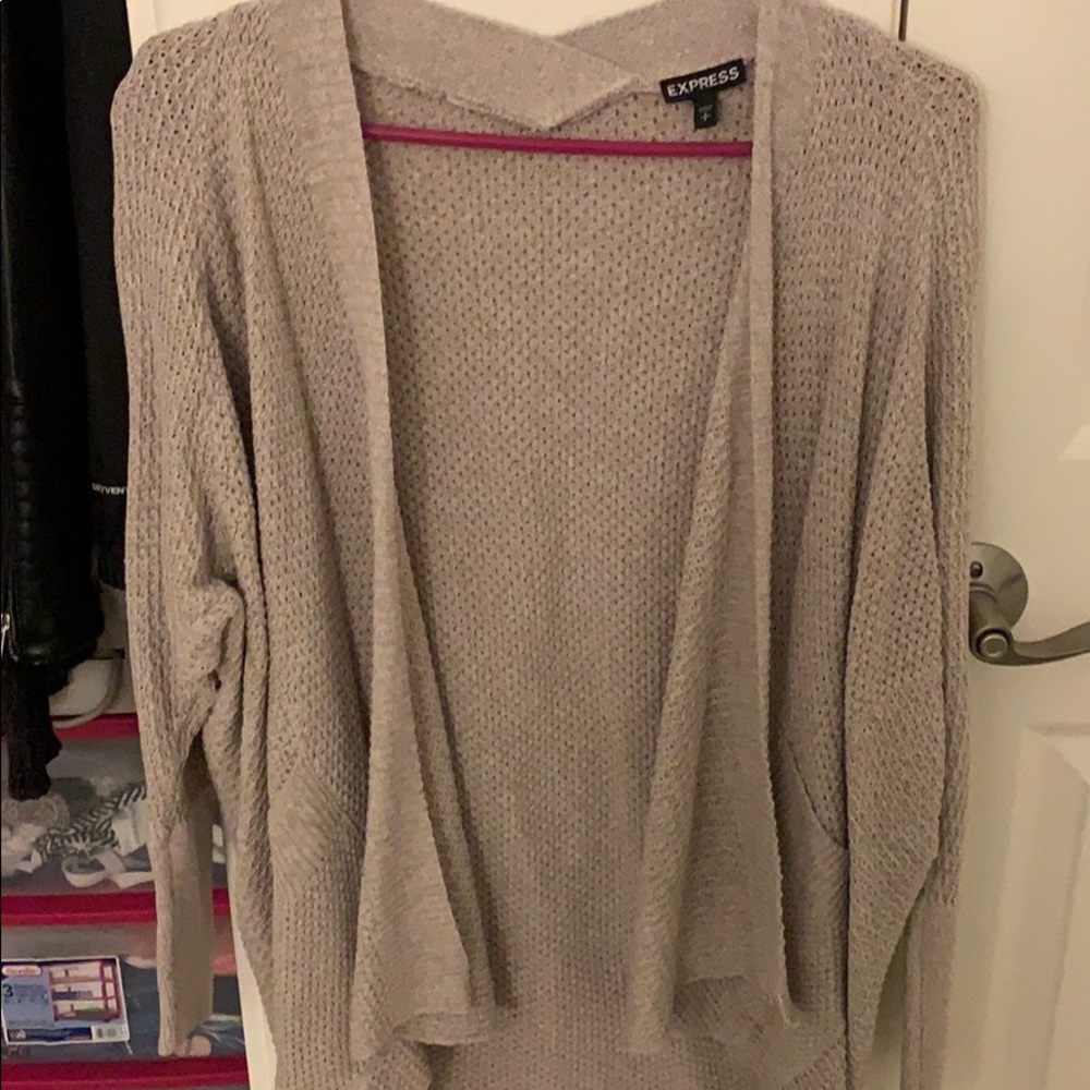 Open front cardigan